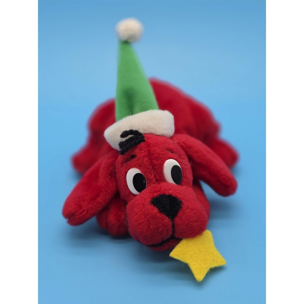 Scholastic Clifford the Big Red Dog Christmas Holiday 6" Plush Stuffed Animal